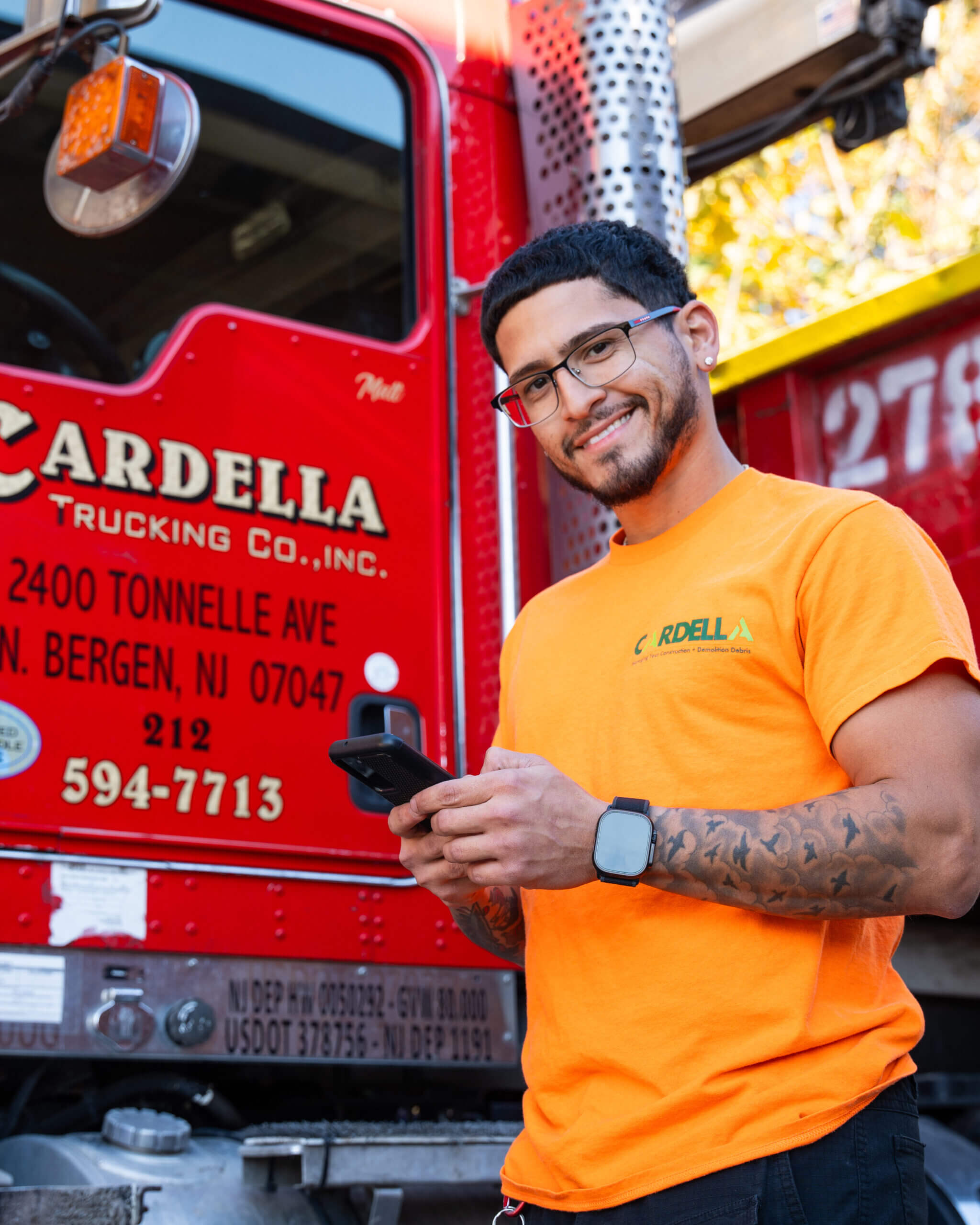 Cardella driver using technology to make your life easier.