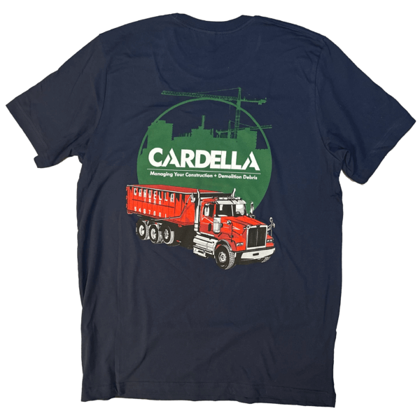 Cardella Navy T-shirt Back