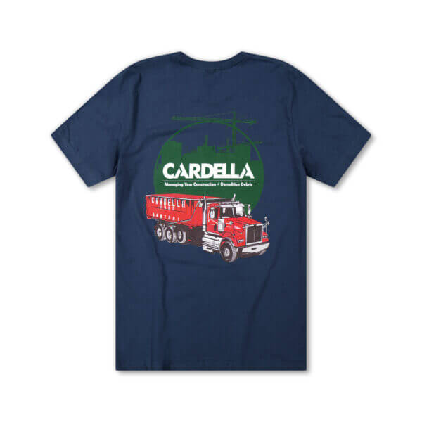 Cardella Navy T-shirt Back