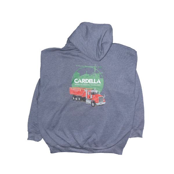 Cardella Heather Navy Sweatshirt - Back